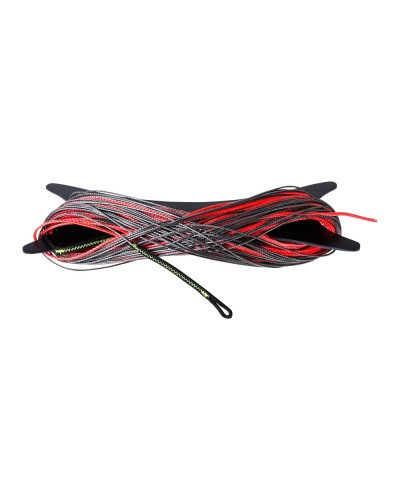 Front line with connected red safety line